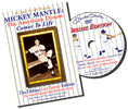 #1 Best-Selling DVD - Mickey Mantle: The American Dream Comes To Life - The Deluxe Lost Stories Edition - DVD cover and disk